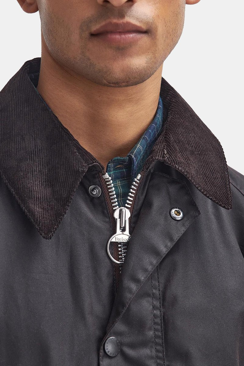 Barbour Ashby Waxed Jacket (Rustic/Classic) - Image 2