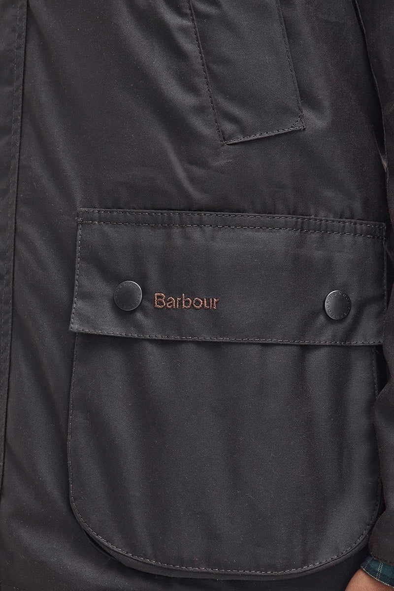Barbour Ashby Waxed Jacket (Rustic/Classic) - Image 4