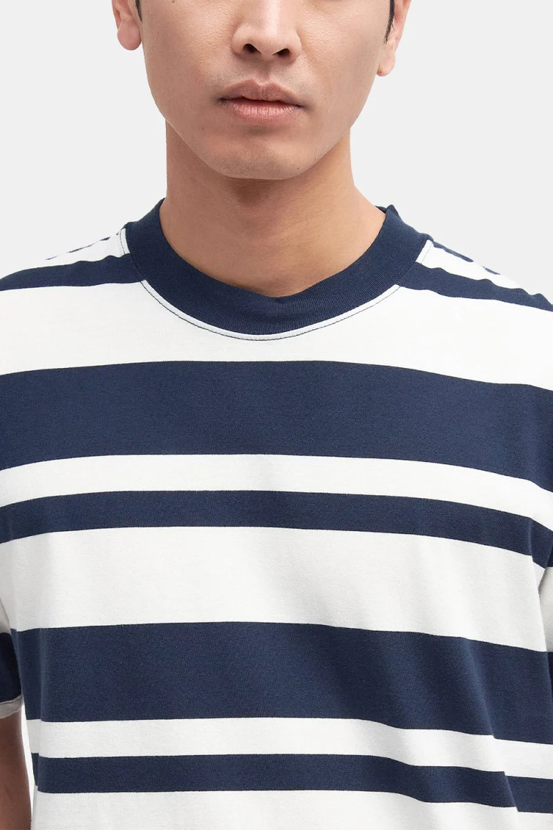 Barbour Friars Stripe T-Shirt (Navy) - Image 5