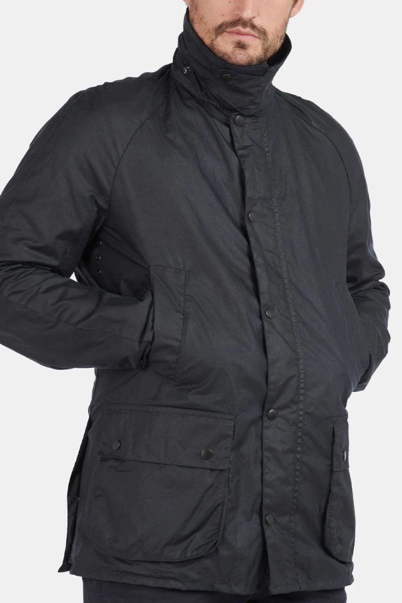 Barbour Lightweight Ashby Waxed Jacket (Royal Navy)
