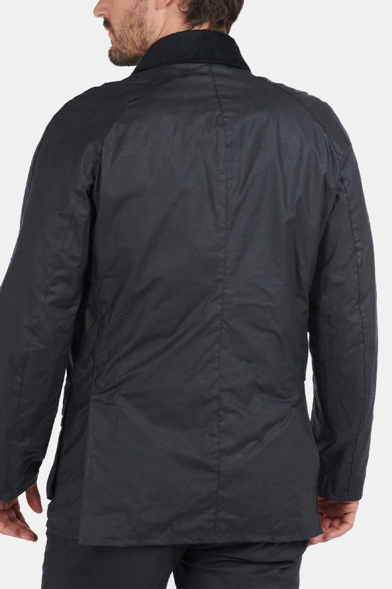 Barbour Lightweight Ashby Waxed Jacket (Royal Navy) - Image 3
