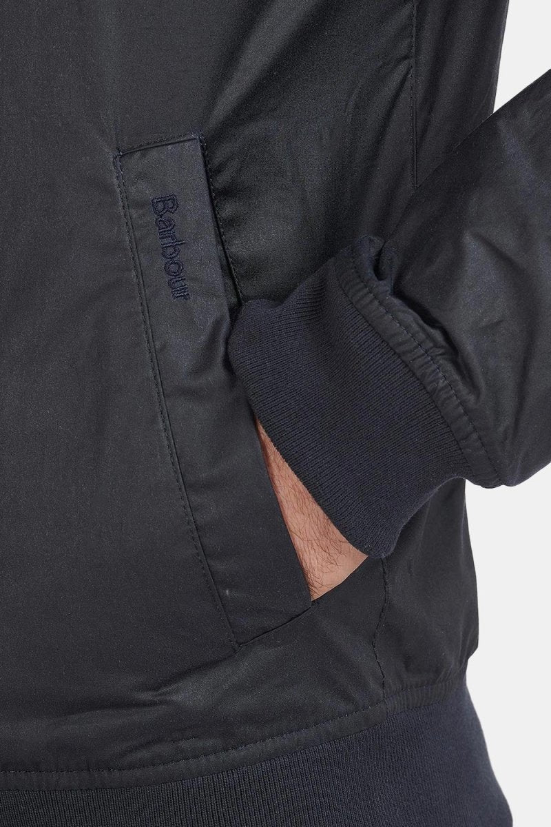 Barbour Lightweight Royston Wax Jacket (Royal Navy) - Image 5