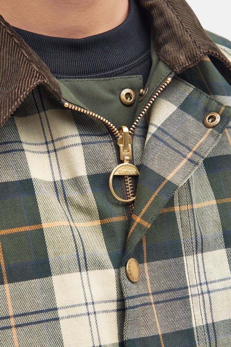 Barbour Oversized Reversible Transport Jacket (Sage) - Image 8