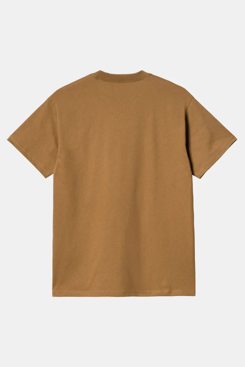 Carhartt WIP Short Sleeve Icons T-Shirt (Hamilton Brown/Black) - Image 4