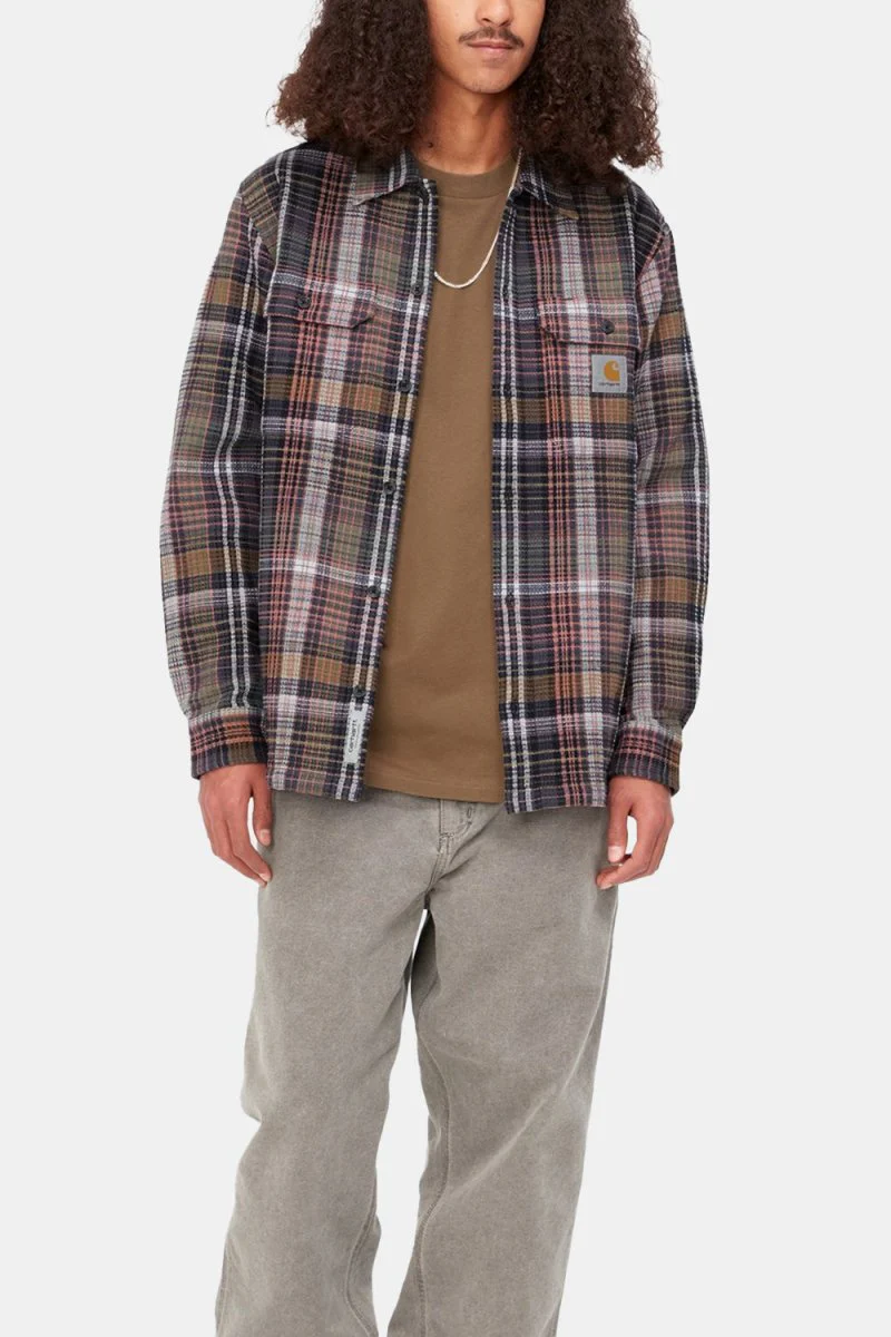 Carhartt WIP L/S Valmon Shirt (Hamilton Brown) - Image 5
