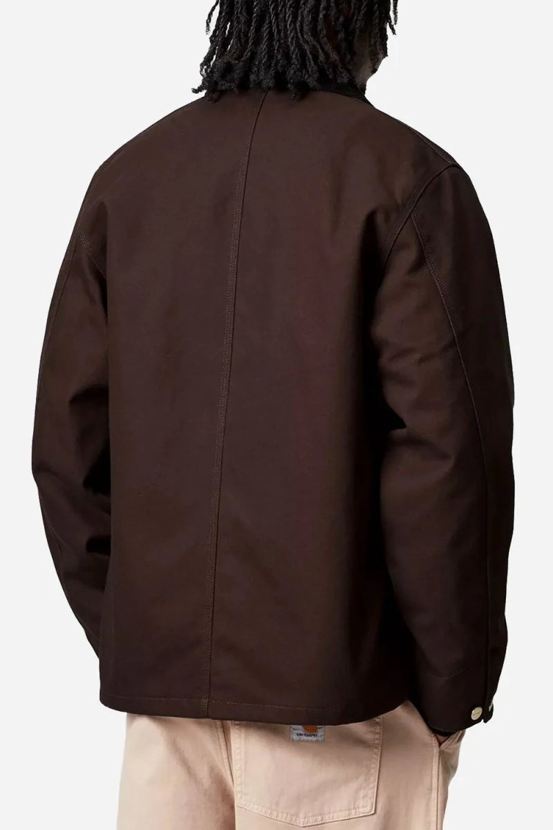 Carhartt WIP Michigan Coat (Tobacco/Black) - Image 4