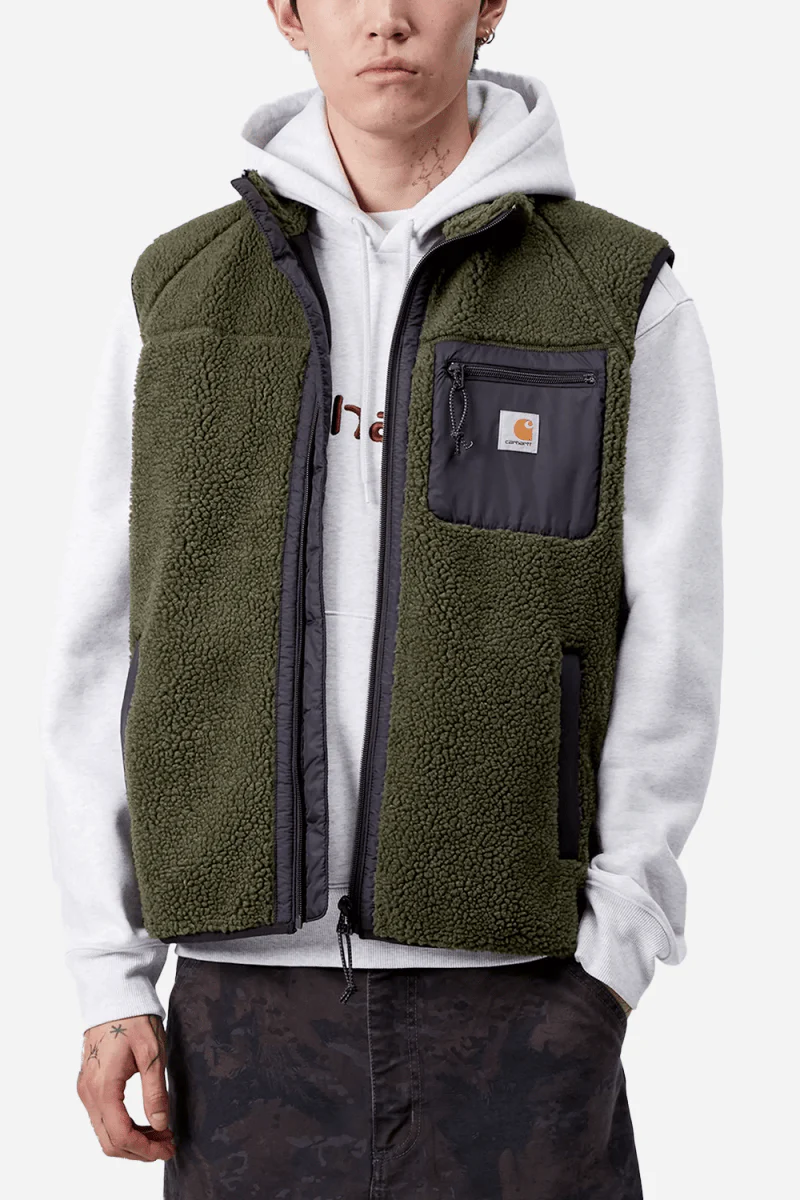 Carhartt WIP Prentis Vest Liner Fleece (Opuntia/Black)