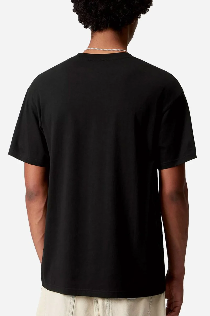 Carhartt WIP Short Sleeve Pocket Heart T-Shirt (Black/Red) - Image 3