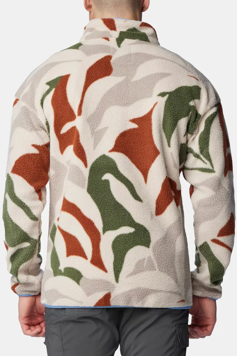 Columbia Helvetia Half Snap Fleece (Flint Grey Floristic Print/Auburn/Cant) - Image 5