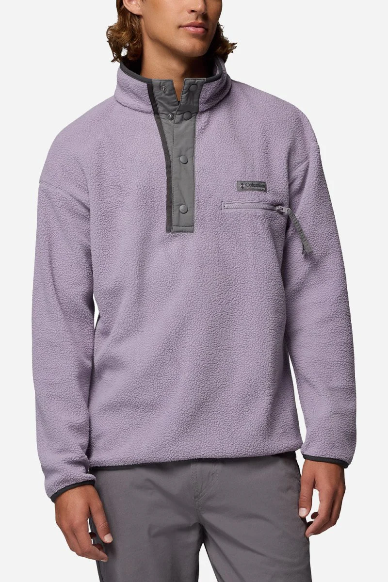 Columbia Helvetia™ II Half Snap Fleece (Shale Purple)
