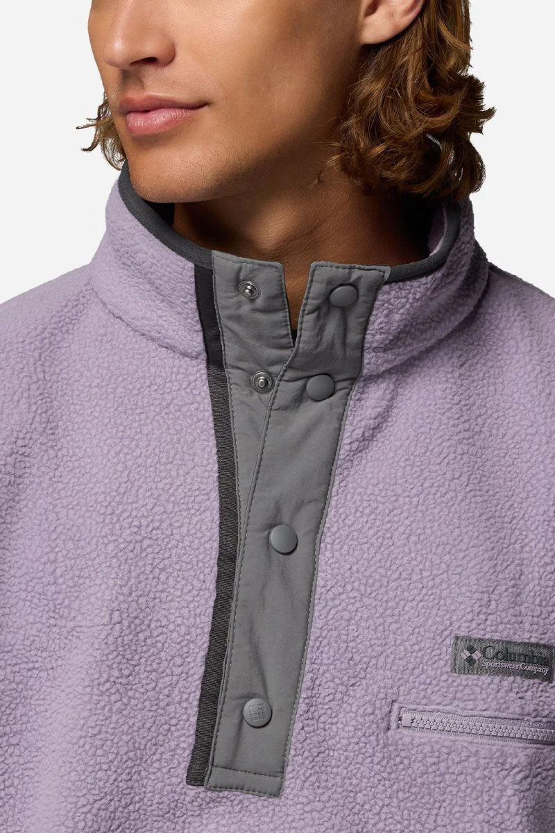 Columbia Helvetia™ II Half Snap Fleece (Shale Purple) - Image 2