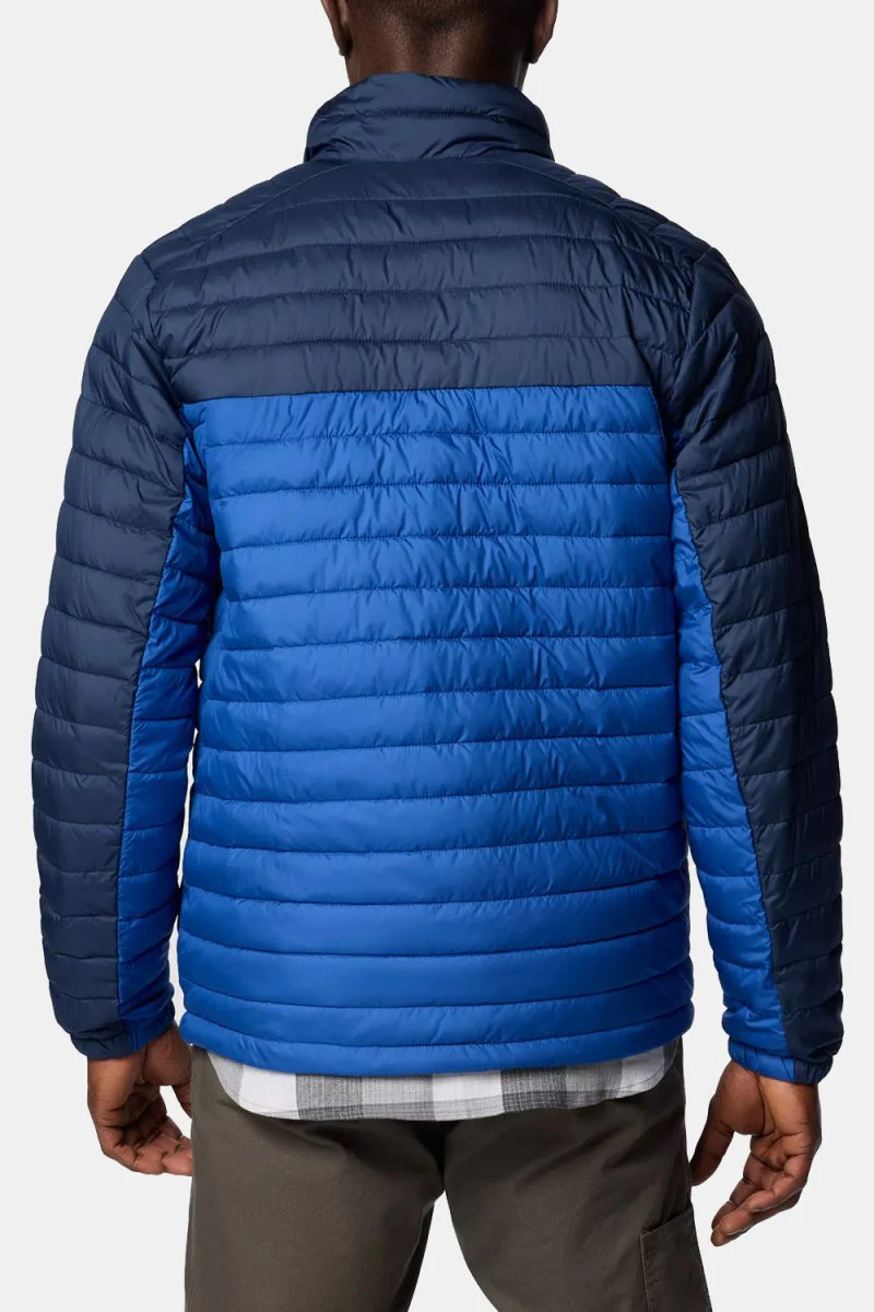 Columbia Silver Falls™ II Packable Insulated Jacket (Mountain Blue/Collegiate Navy) - Image 2