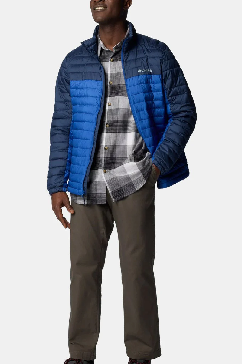 Columbia Silver Falls™ II Packable Insulated Jacket (Mountain Blue/Collegiate Navy) - Image 4