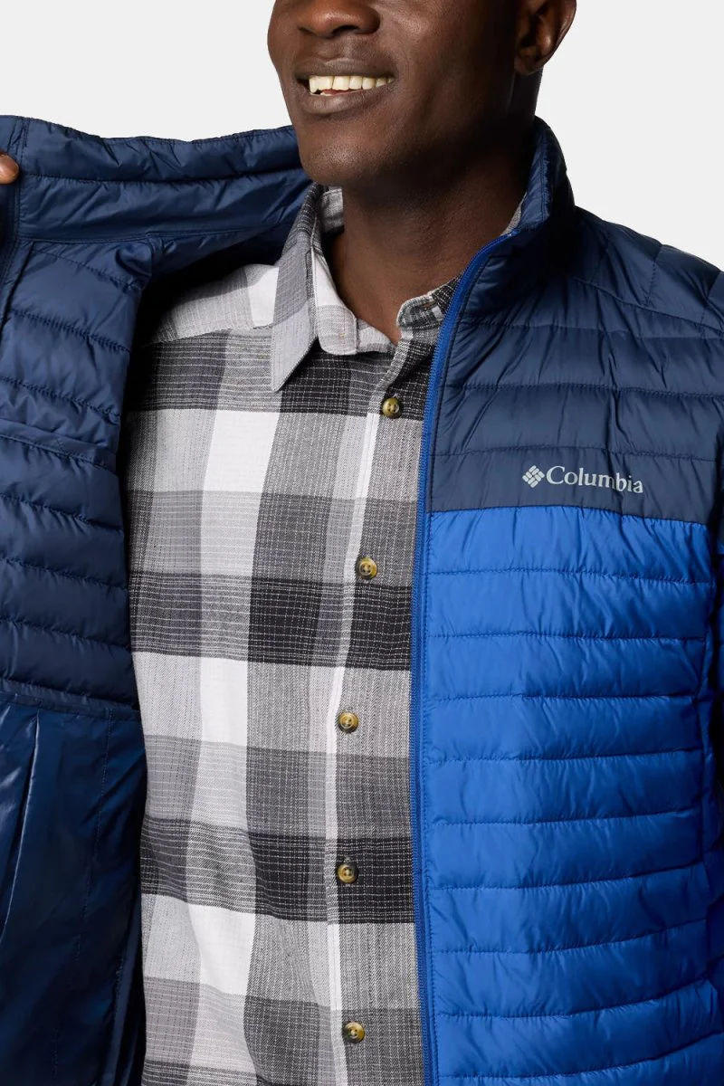 Columbia Silver Falls™ II Packable Insulated Jacket (Mountain Blue/Collegiate Navy) - Image 5