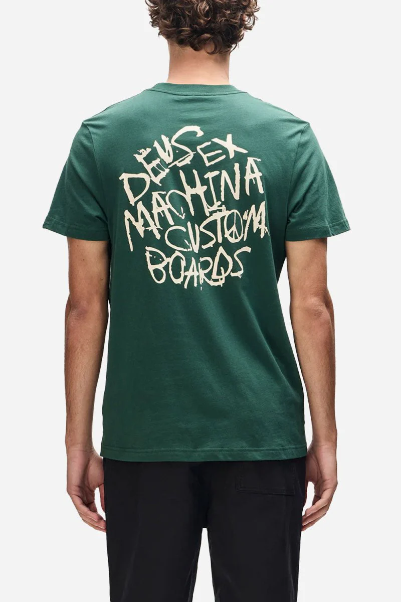 Deus Scrambler T-Shirt (Hunter Green) - Image 2
