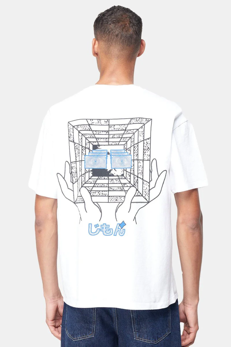 Edwin Temple's Gate T-Shirt (White Garment Wash)