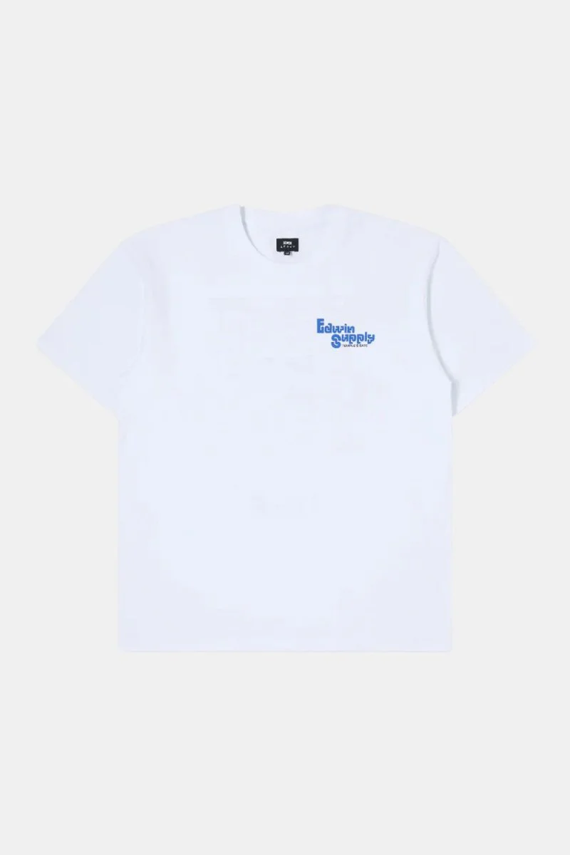 Edwin Temple's Gate T-Shirt (White Garment Wash) - Image 6