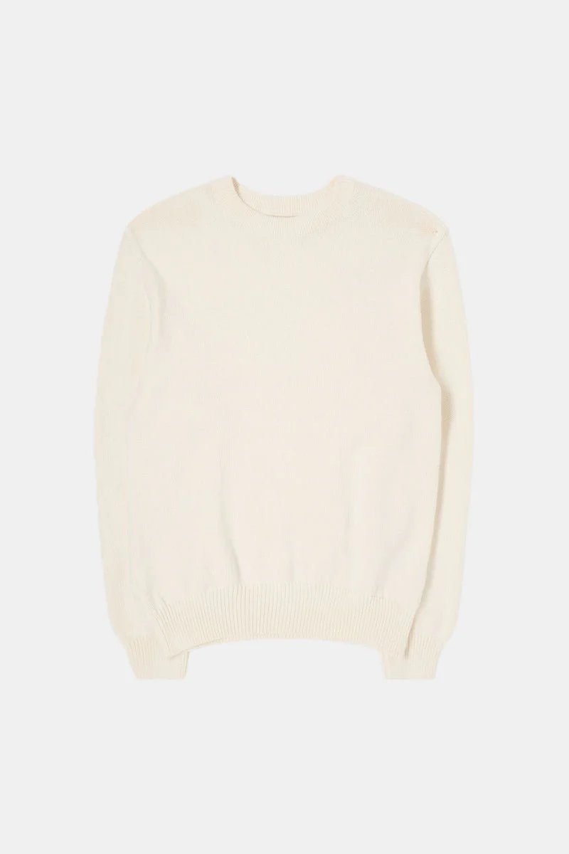 Edwin Union Knitted Sweatshirt (Off White) - Image 2