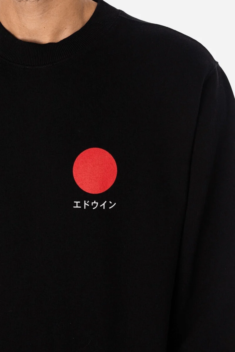 Edwin Japanese Sun Sweat (Black) - Image 2