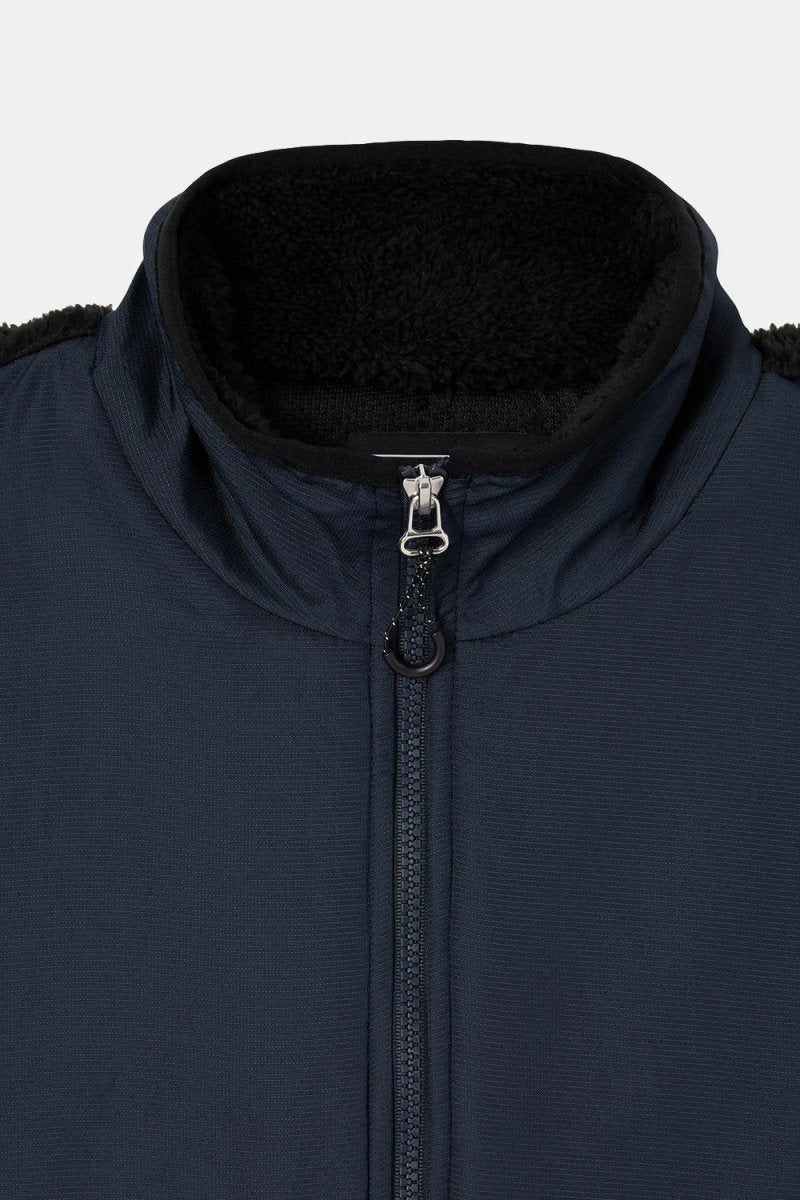 Edwin Kaiteki Half Zip Lightweight Fleece Sweat (Black) - Image 4