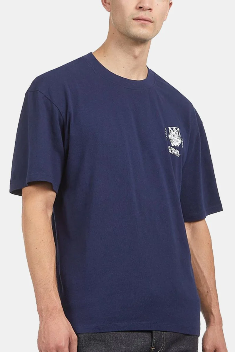 Edwin Protect Ya Lungs T-Shirt (Maritime)