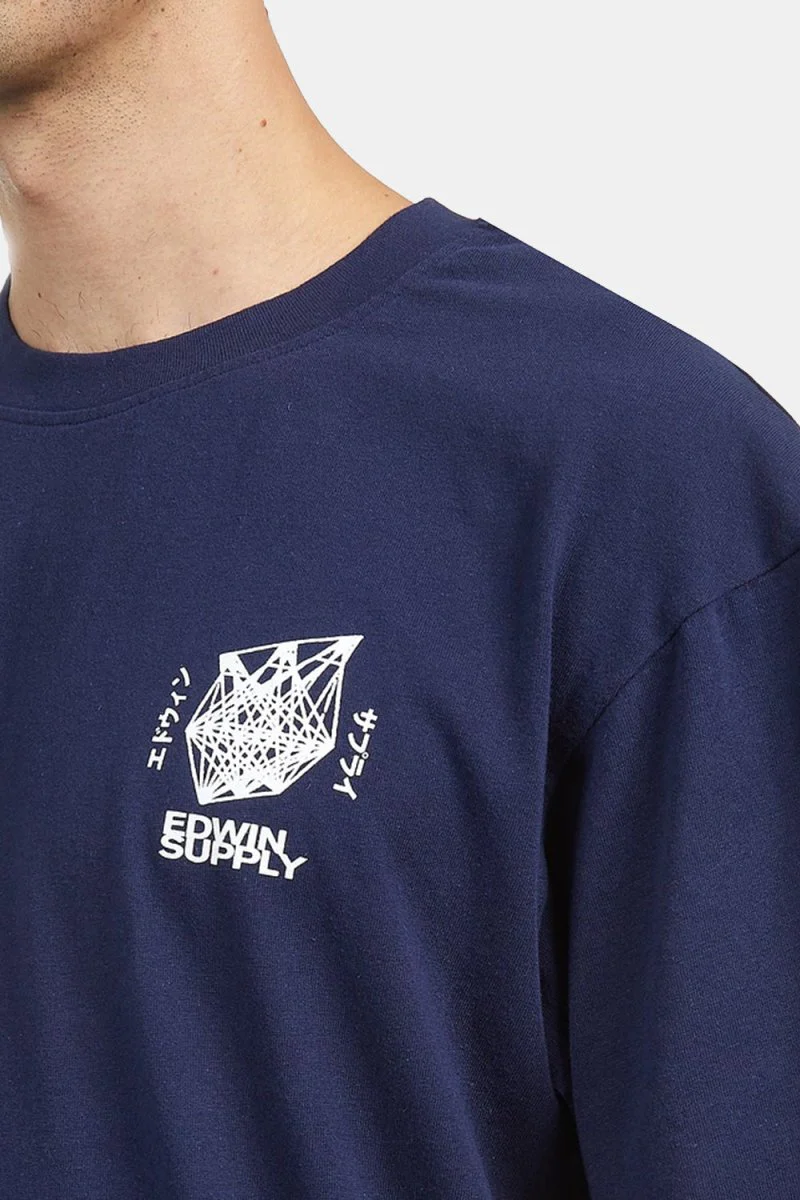 Edwin Protect Ya Lungs T-Shirt (Maritime) - Image 6