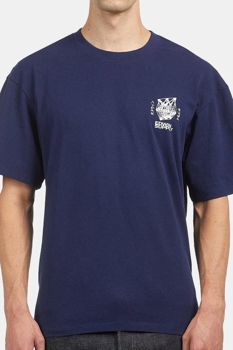Edwin Protect Ya Lungs T-Shirt (Maritime) - Image 7