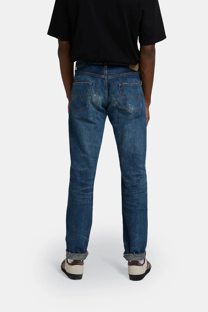 Edwin Regular Kaihara Tapered Rainbow Selvage Jeans (Dark Pure Indigo) - Image 5