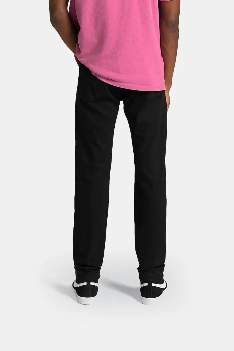Edwin Slim Tapered Kaihara Black Rinsed Jeans (Green & White Selvage) - Image 6