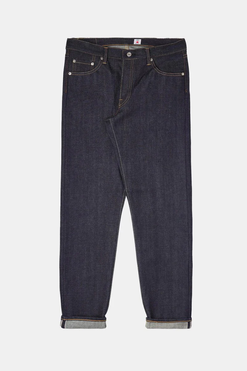 Edwin Regular Tapered Kurabo Recycled Denim Jeans (Unwashed Blue) - Image 3
