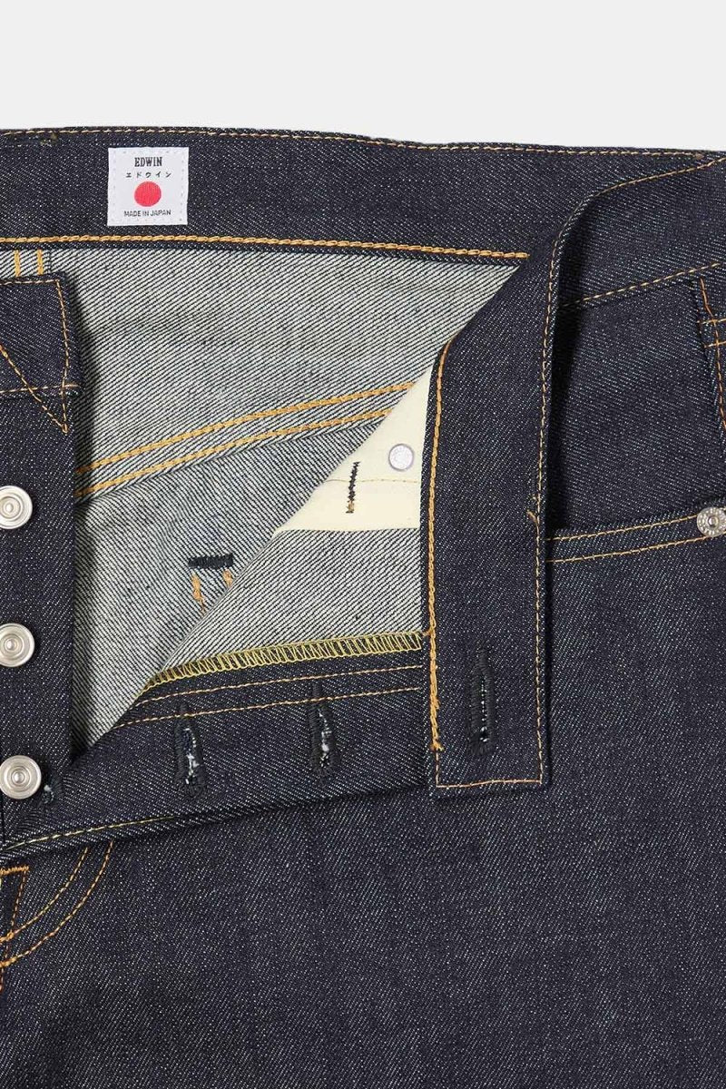 Edwin Regular Tapered Kurabo Recycled Denim Jeans (Unwashed Blue) - Image 6