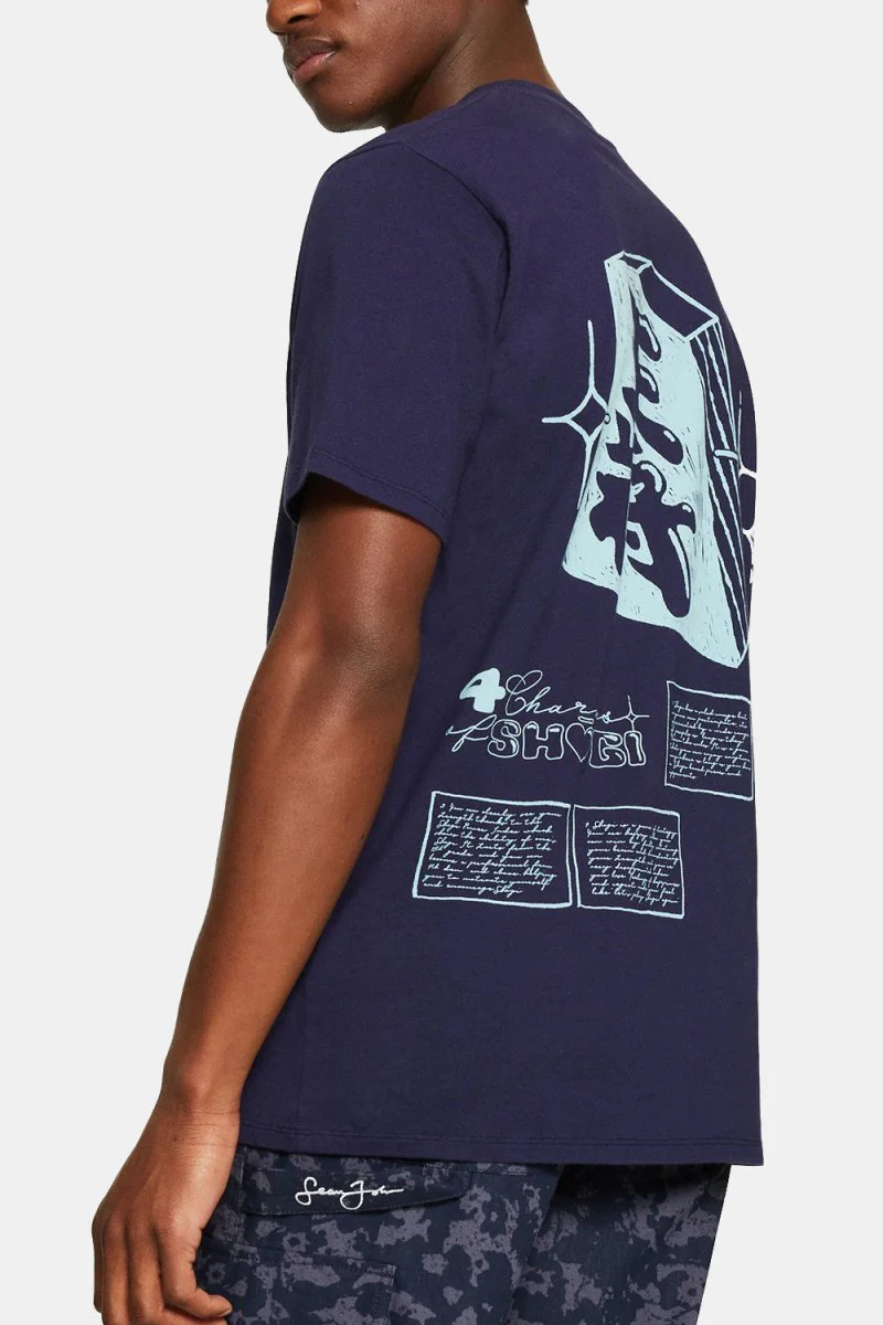 Edwin Shogi T-Shirt (Maritime Blue) - Image 10
