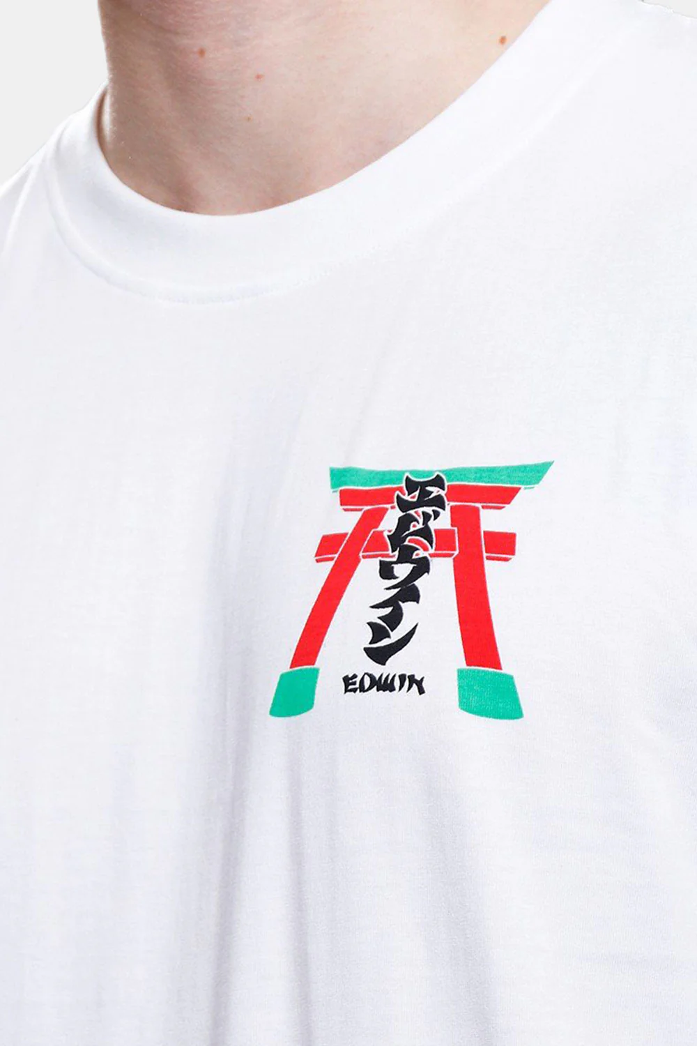 Edwin Torii T-Shirt (White) - Image 3