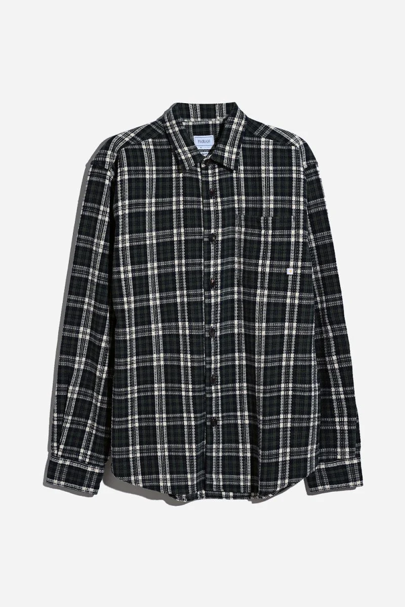 Farah Hardaker Long Sleeve Check Shirt (Rosemary) - Image 5