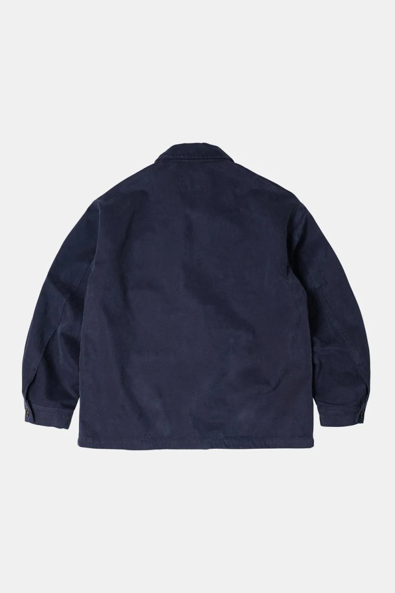 Frizmworks Jungle Moleskin French Work Jacket (Navy) - Image 10