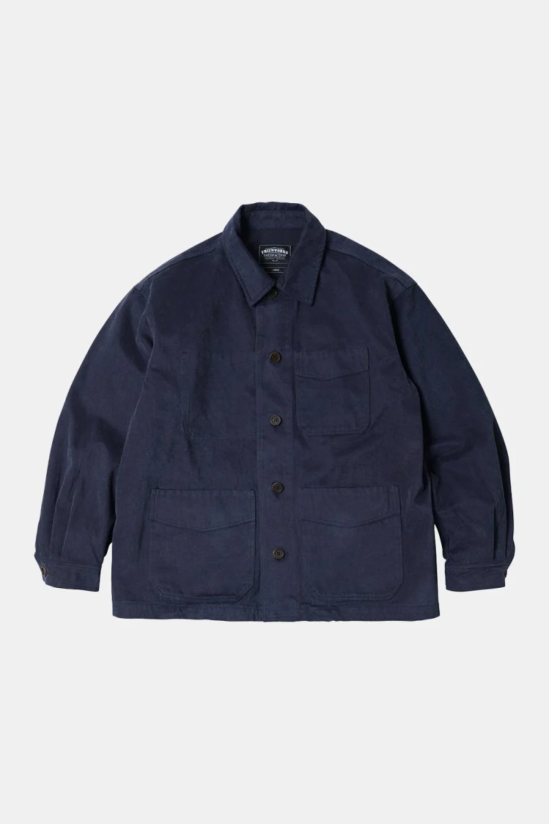 Frizmworks Jungle Moleskin French Work Jacket (Navy) - Image 12