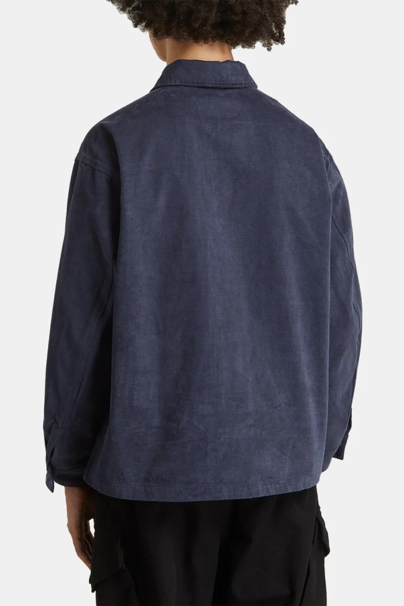 Frizmworks Jungle Moleskin French Work Jacket (Navy) - Image 2