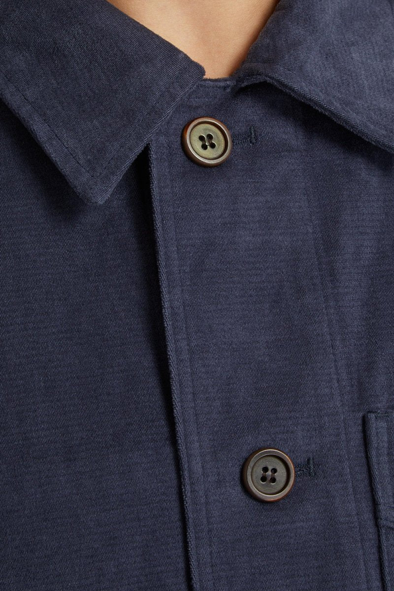 Frizmworks Jungle Moleskin French Work Jacket (Navy) - Image 3