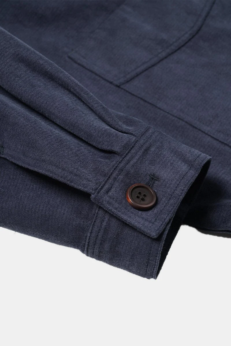 Frizmworks Jungle Moleskin French Work Jacket (Navy) - Image 7