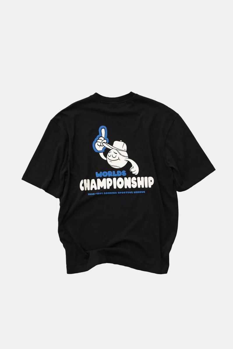 Goodies Sportive Championship T-Shirt (Black) - Image 3
