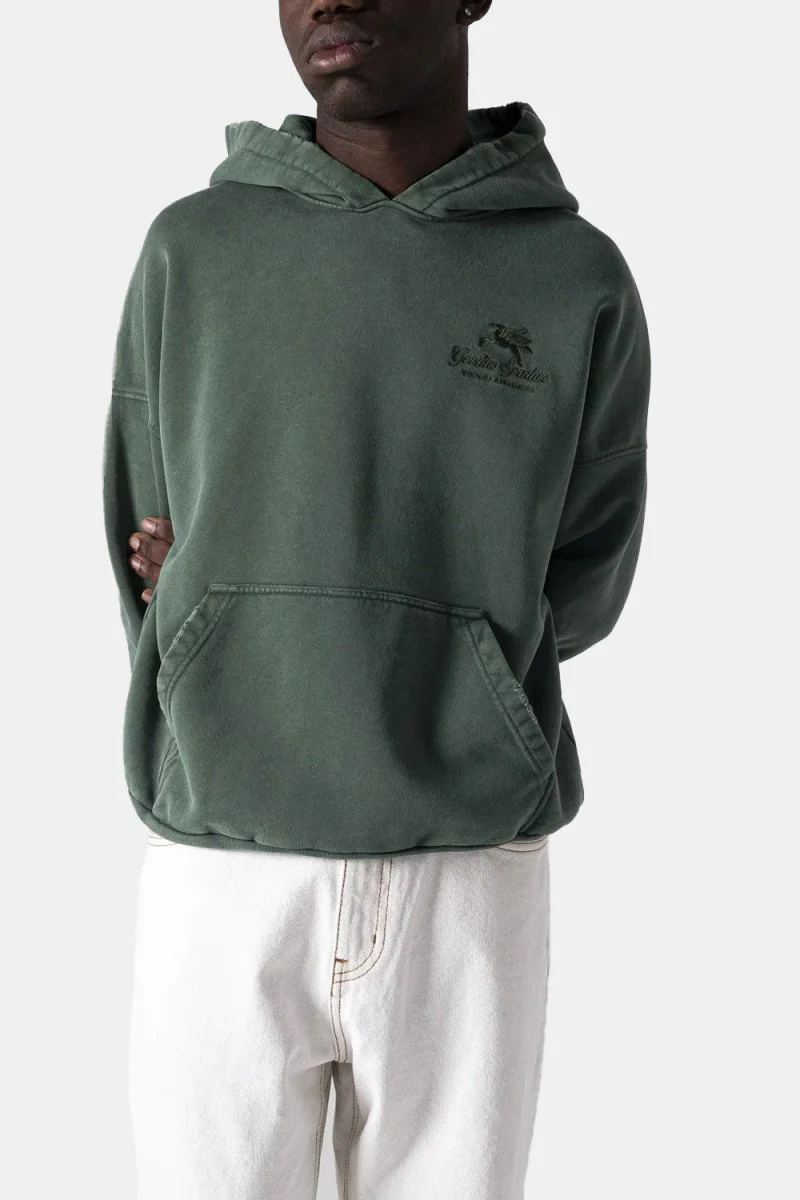 Goodies Sportive Premium Boxy Hoodie (Green) - Image 4