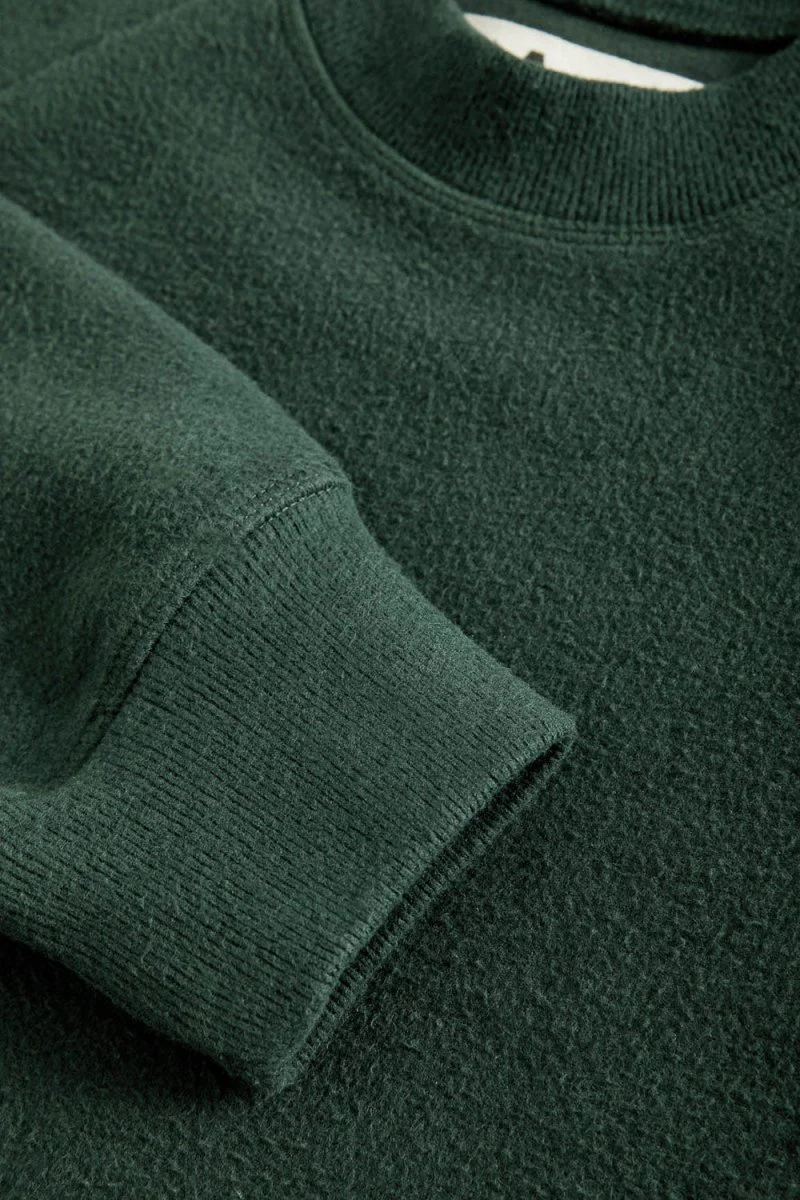 La Paz Cunha Sweatshirt (Dark Green Fleece) - Image 2