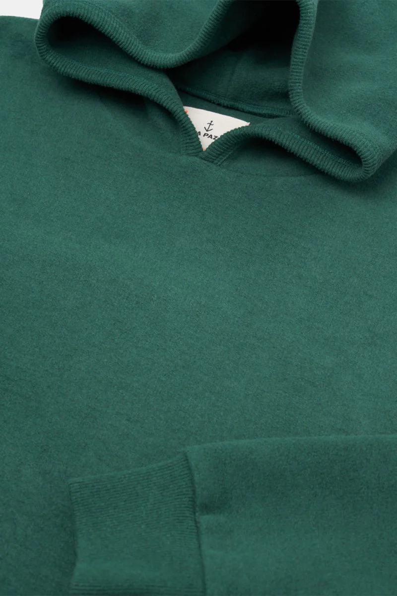 La Paz Matias Fleece Hoodie (Green Fleece) - Image 2