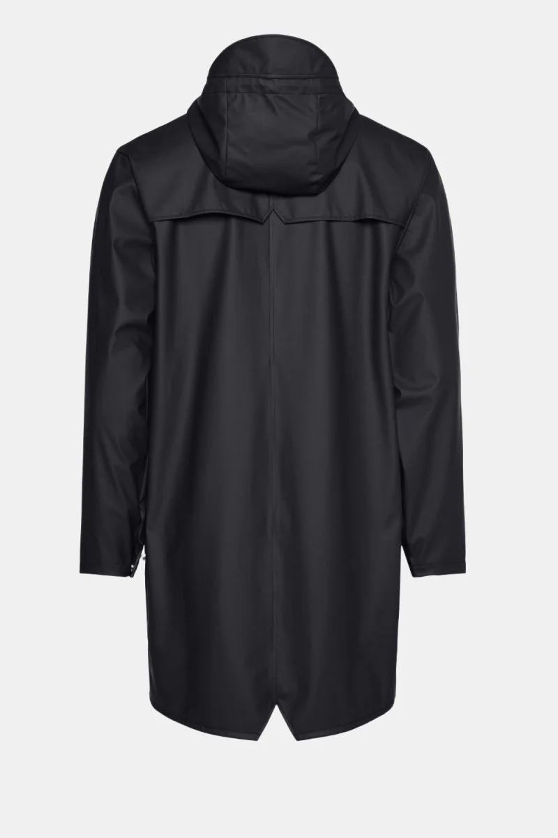 Rains Long Jacket (Black) - Image 3