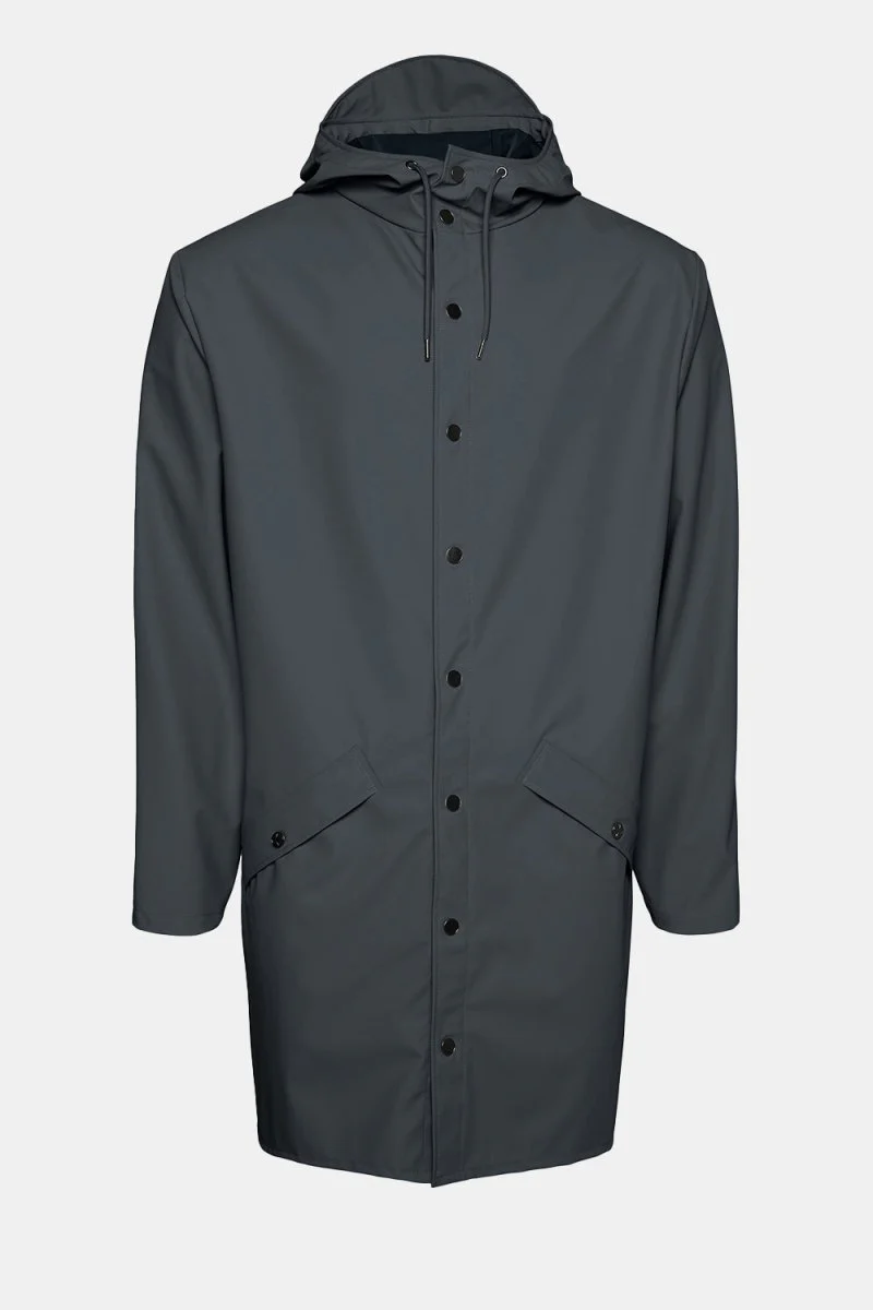 Rains Long Jacket (Slate) - Image 3