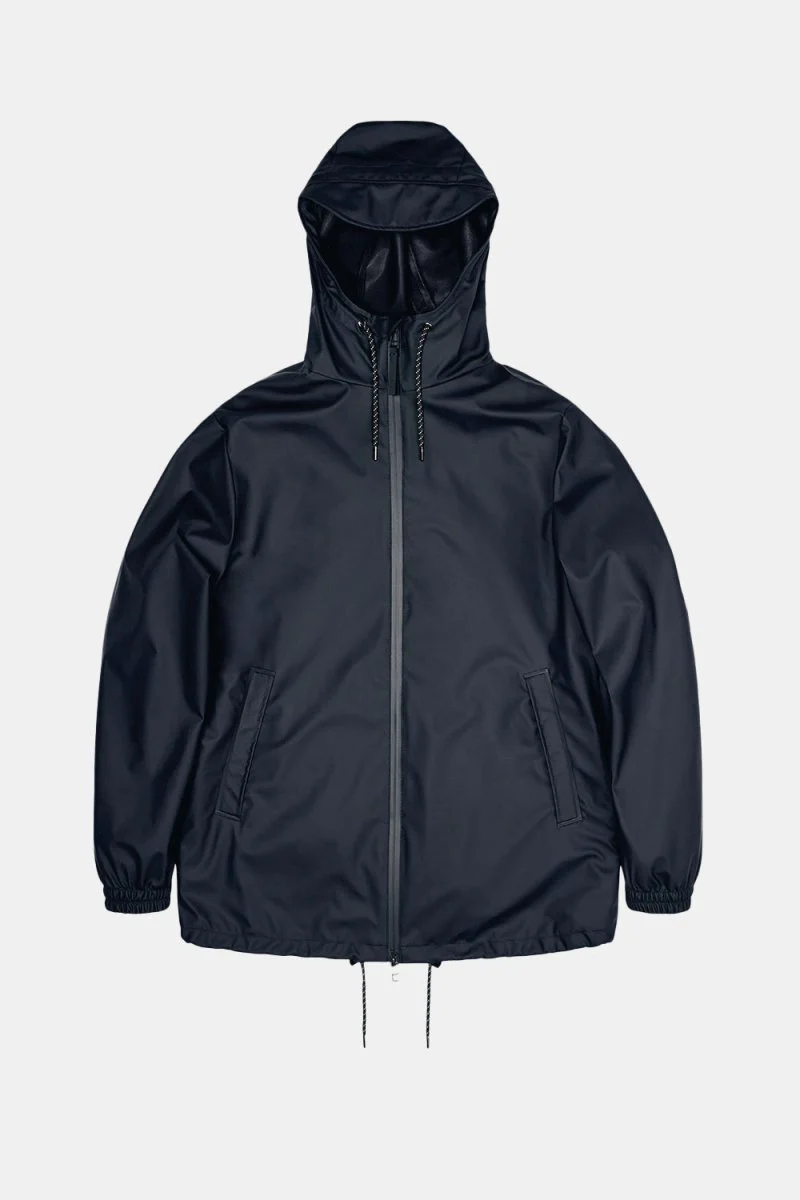 Rains Waterproof Storm Breaker Jacket (Navy Blue) - Image 3