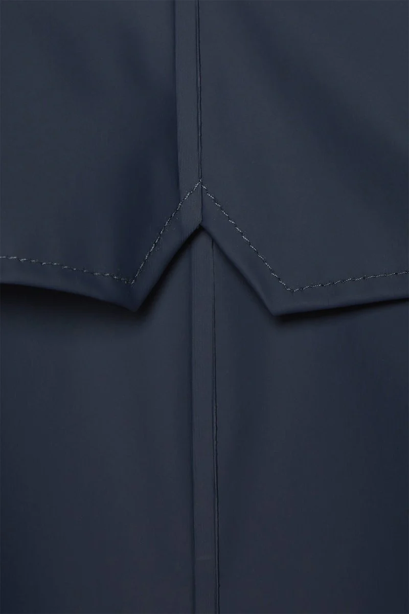 Rains Waterproof Storm Breaker Jacket (Navy Blue) - Image 4