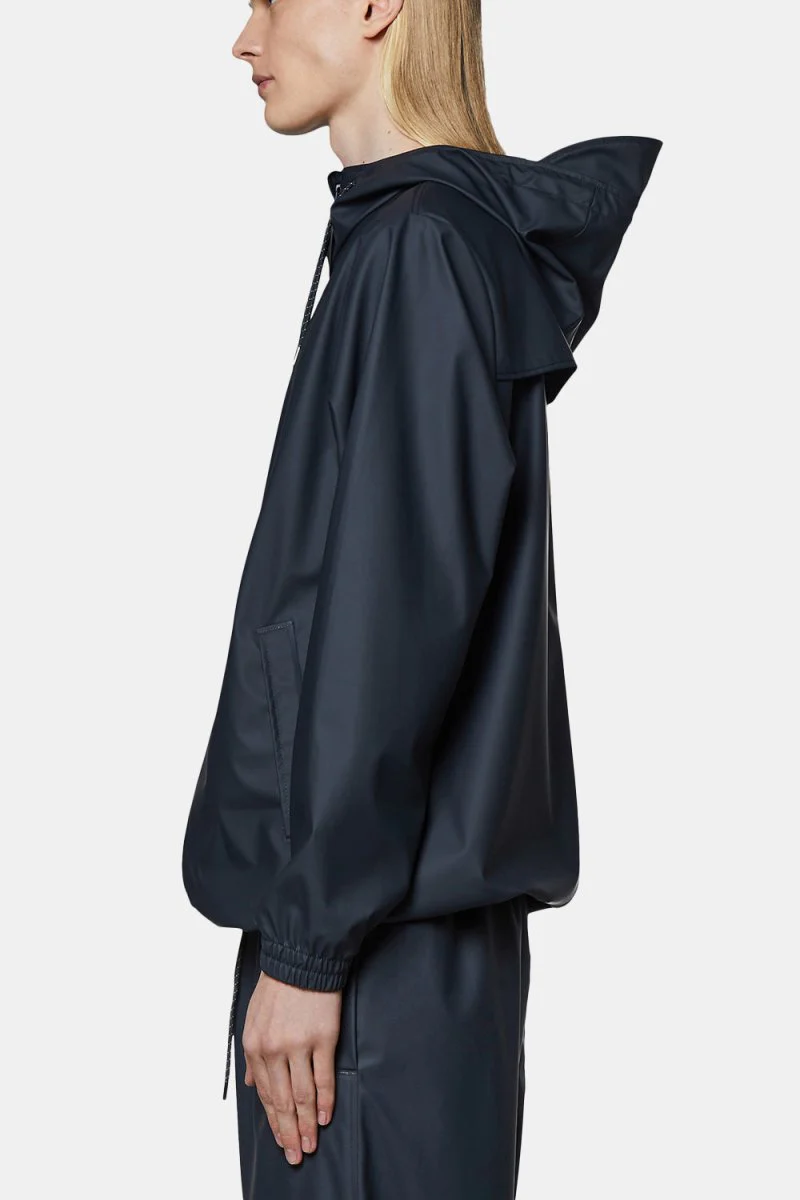 Rains Waterproof Storm Breaker Jacket (Navy Blue) - Image 5