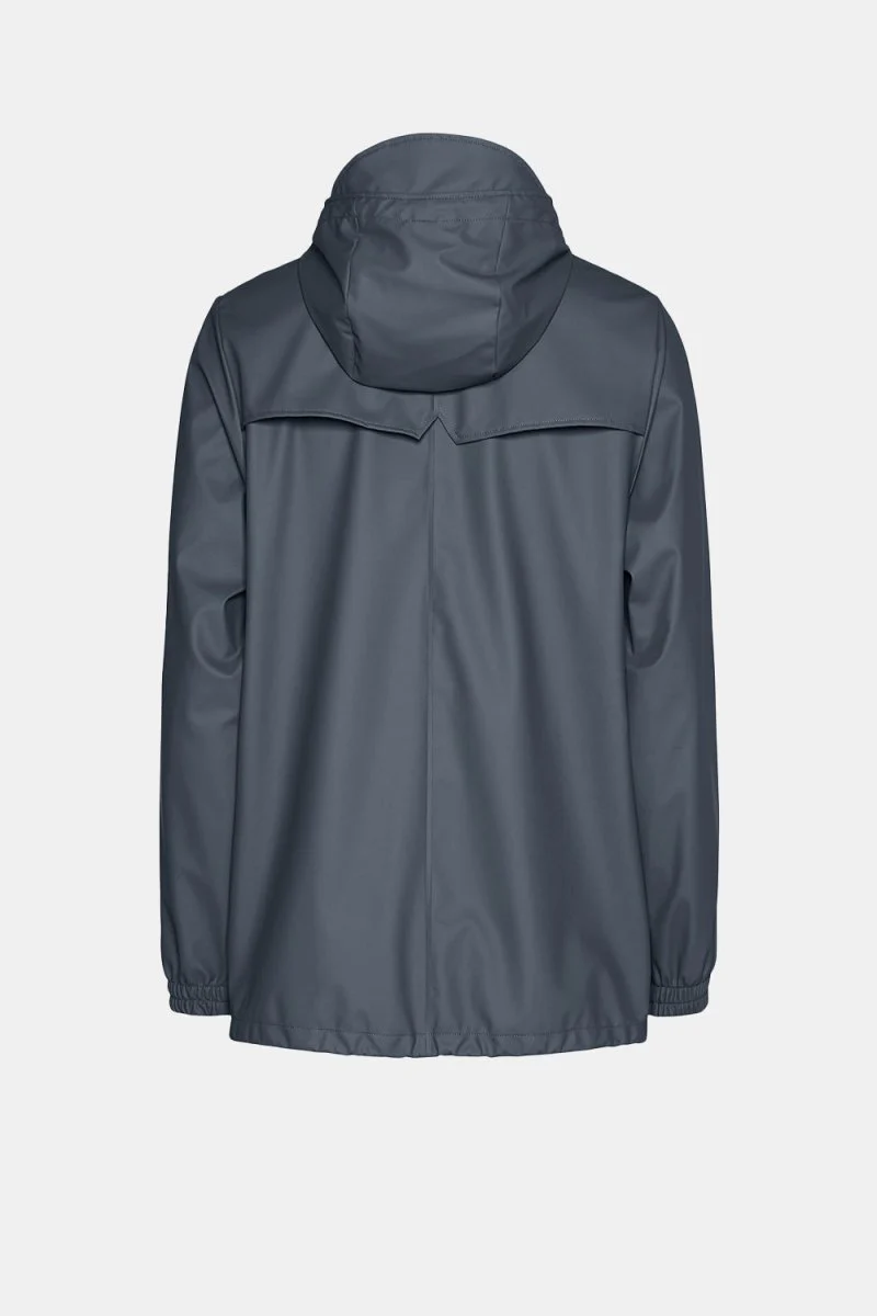 Rains Waterproof Storm Breaker Jacket (River Blue) - Image 6