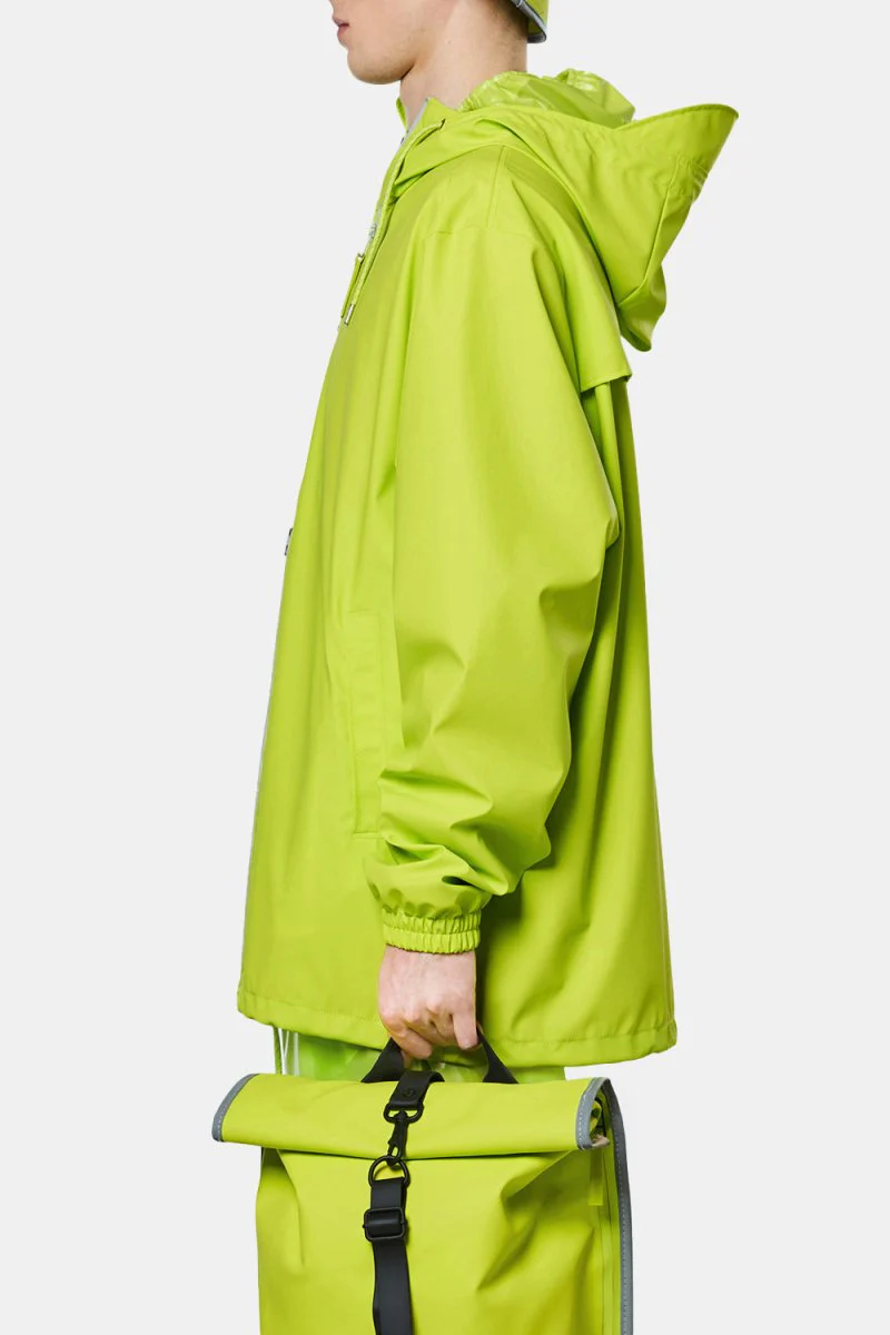 Rains Waterproof Storm Breaker Jacket (Reflective Digital Lime) - Image 3